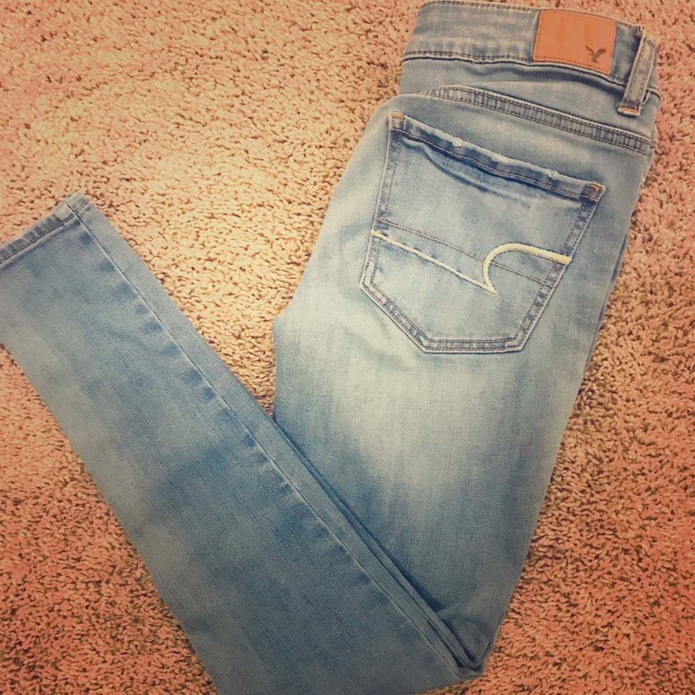 American eagle 2s skinny jeans stretch
